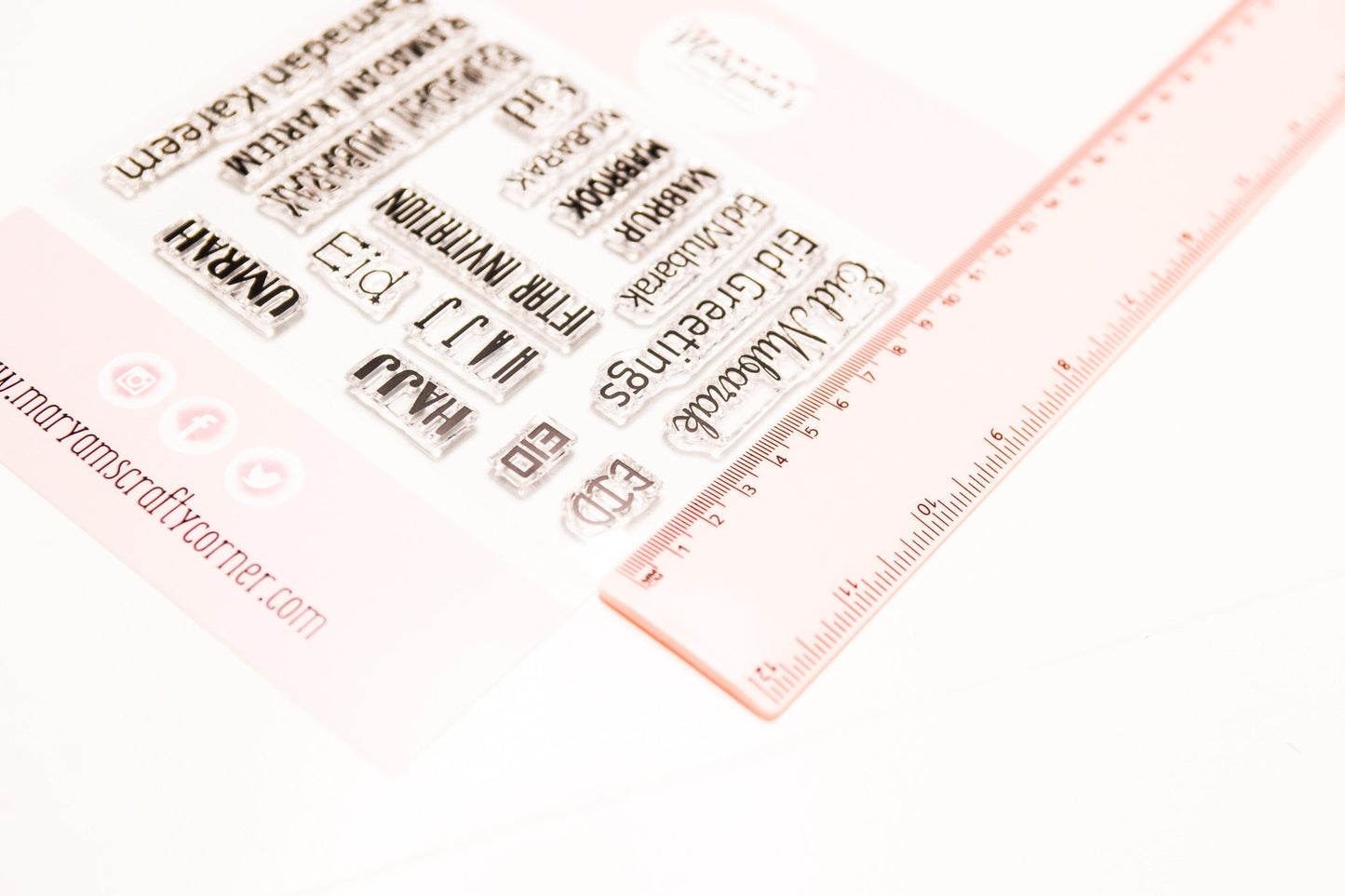 Eid Mubarak , Ramadan Kareem, Mabrook , Islamic, Eid stamps for card makers, Clear Edi and ramadan stamps perfect for Eid card making