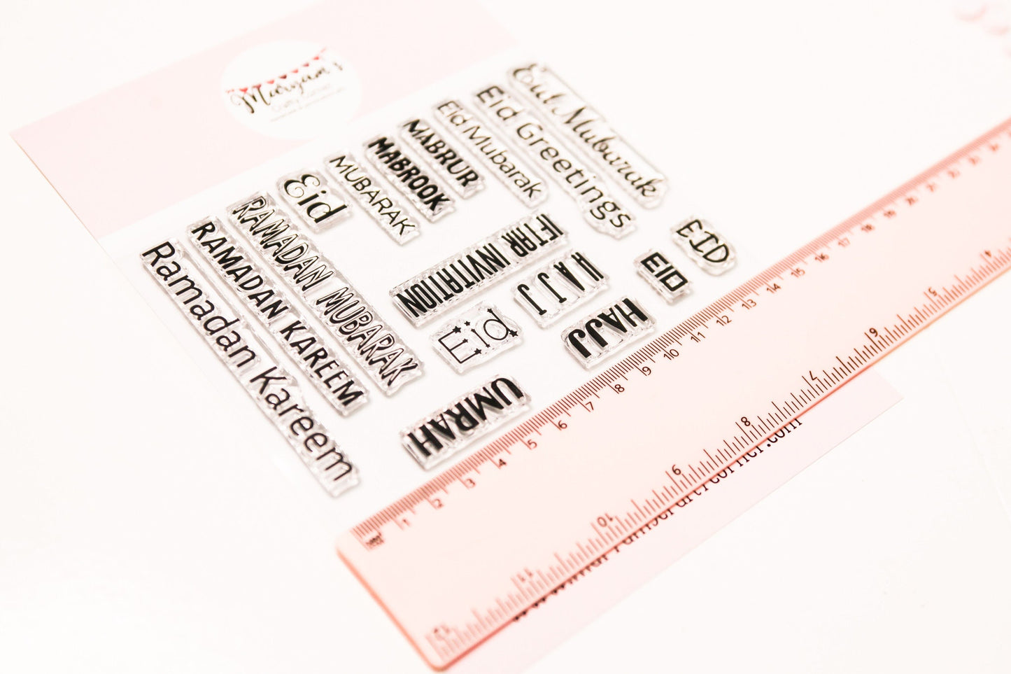 Eid Mubarak , Ramadan Kareem, Mabrook , Islamic, Eid stamps for card makers, Clear Edi and ramadan stamps perfect for Eid card making