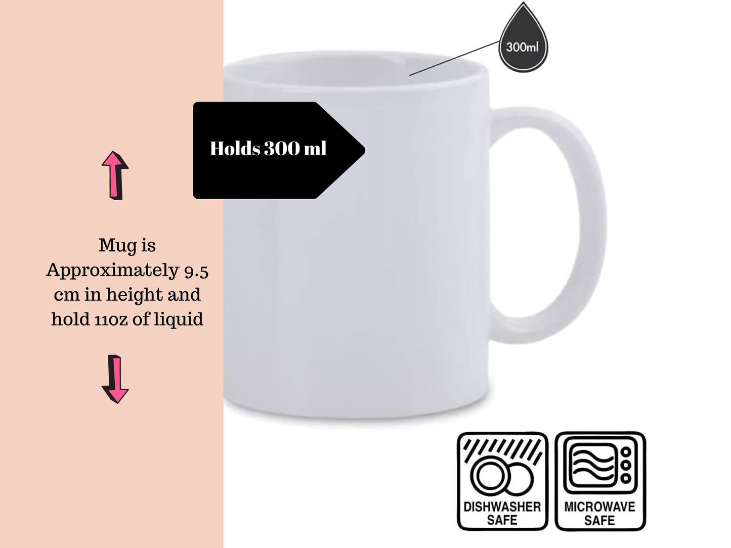 Urdu Dada and Dadi Mug with Traditional Ethnic Design ,Charming Grandparent Gift: Urdu Calligraphy Dada Dadi Coffee Mug ideal gift for gran
