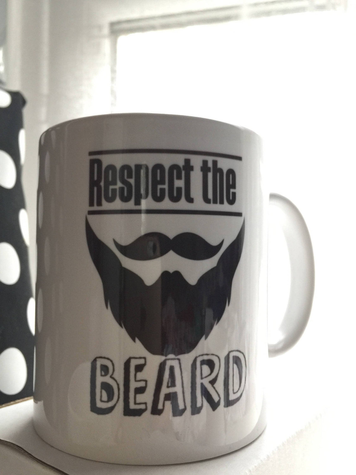 Respect the beard, Islamic mug, ideal present for eid or birthday