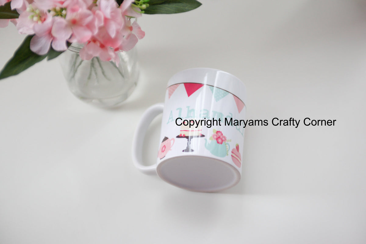 Islamic Mug,Alhamdulillah Mug, Muslim Mug, Eid Mug, Personalised Mug, Arabic Mug, Muslimah Mug, Arabian Mug, Ramadan Mug, Coffee Tea Mug
