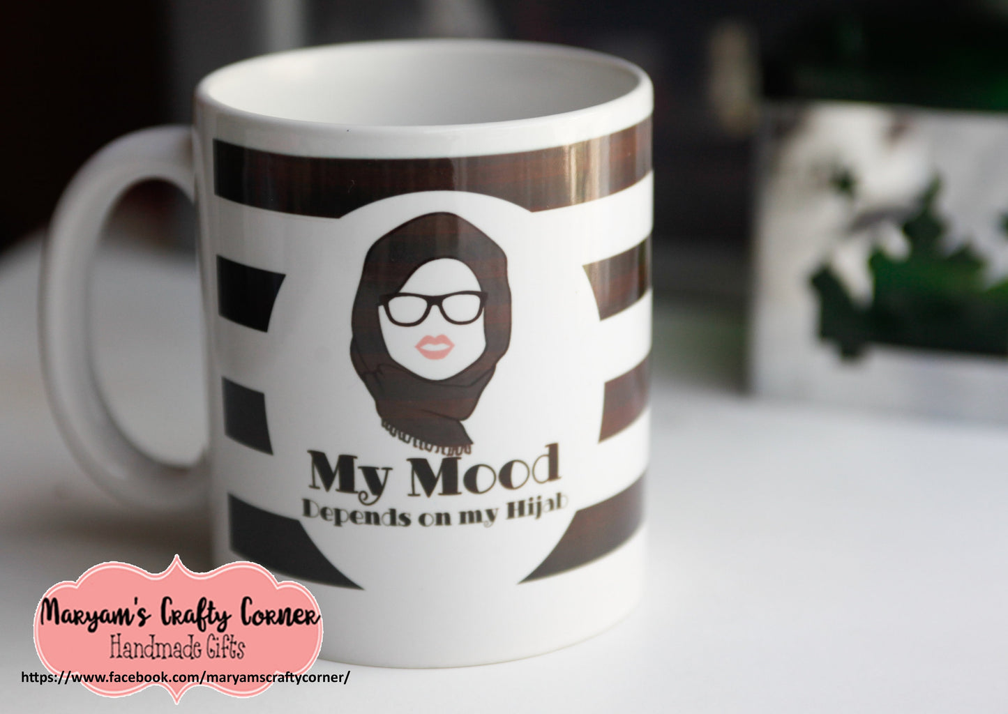 Hijabi Mug, Islamic Mugs, Arabic Mugs, Ramadan, Eid, Personalised Mugs, Islamic Gifts, Arabic Mugs, Muslim Gifts, Personalised Mug, Eid Gift