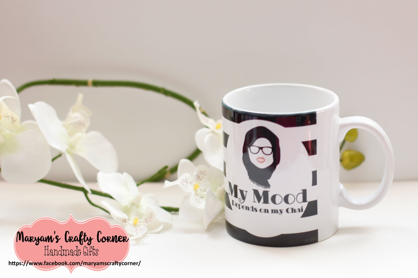 Hijabi Mug, Islamic Mugs, Arabic Mugs, Ramadan, Eid, Personalised Mugs, Islamic Gifts, Arabic Mugs, Muslim Gifts, Personalised Mug, Eid Gift
