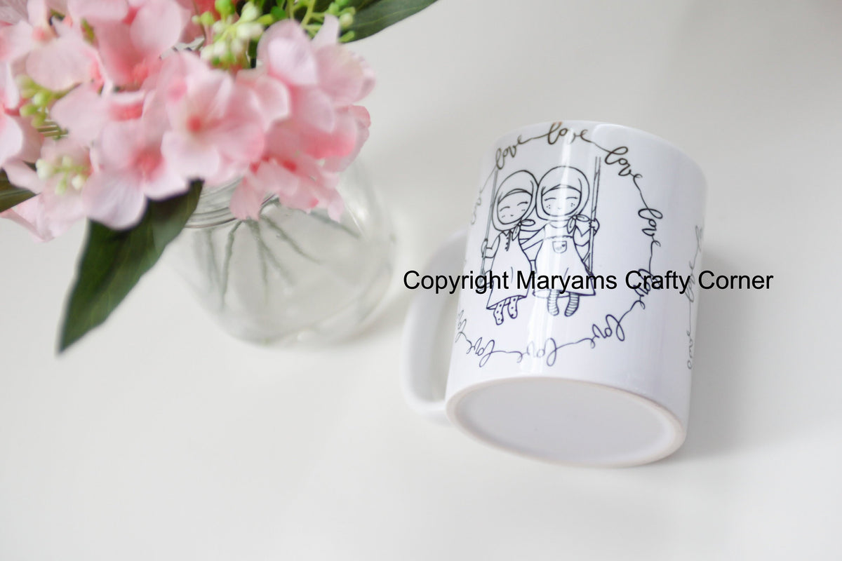 Islam Quote, Jannah, Muslim Mug, Eid Mug, Personalised Mug, Arabic Mug, Muslimah Mug, Arabian Mug, Ramadan Mug, Coffee Tea Mug, Islamic Gift