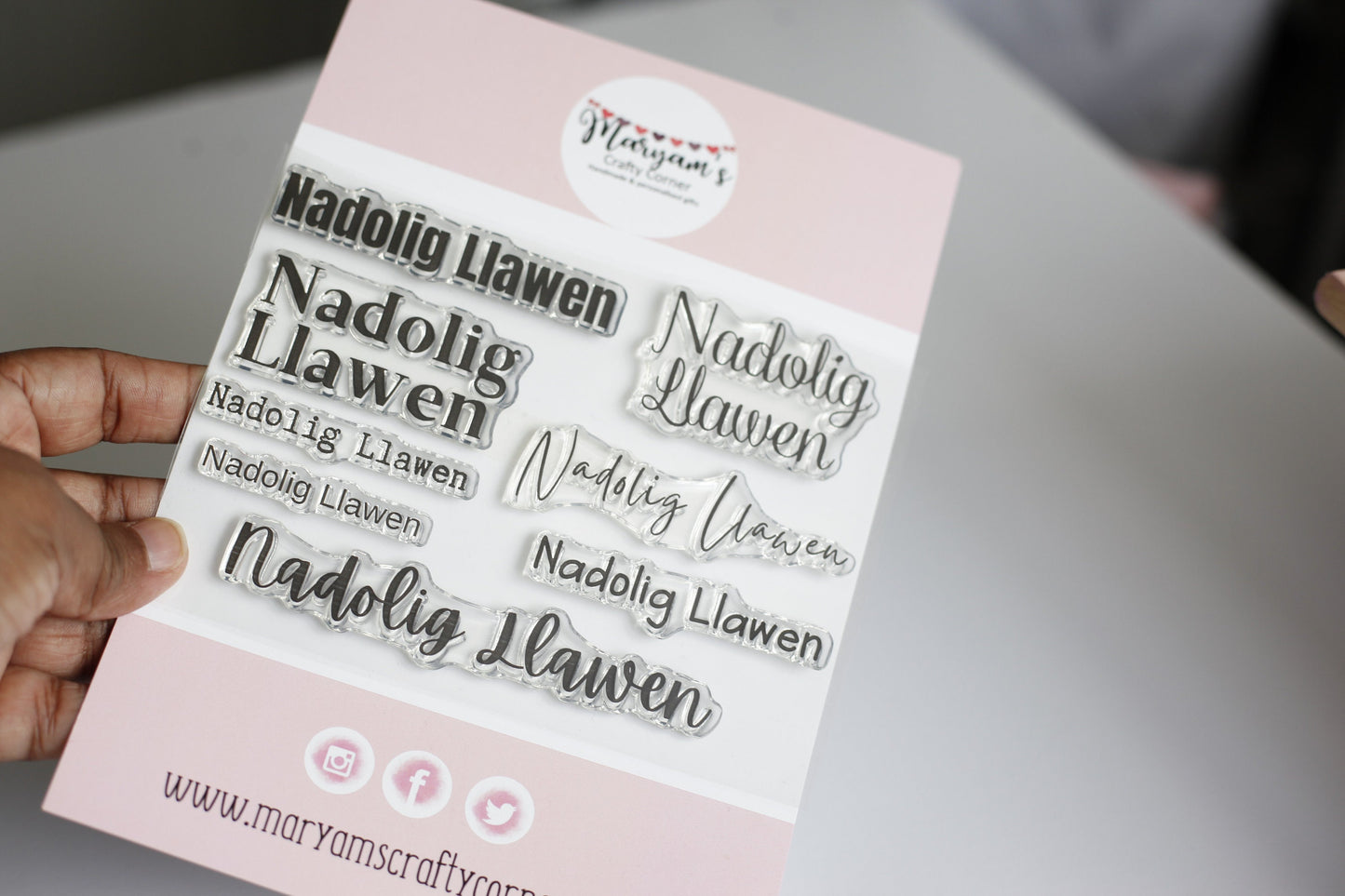 Welsh Christmas Stamps, Nadolig Llawen stamps for cardmaking, Welsh stamps for cardmaking, scrap booking