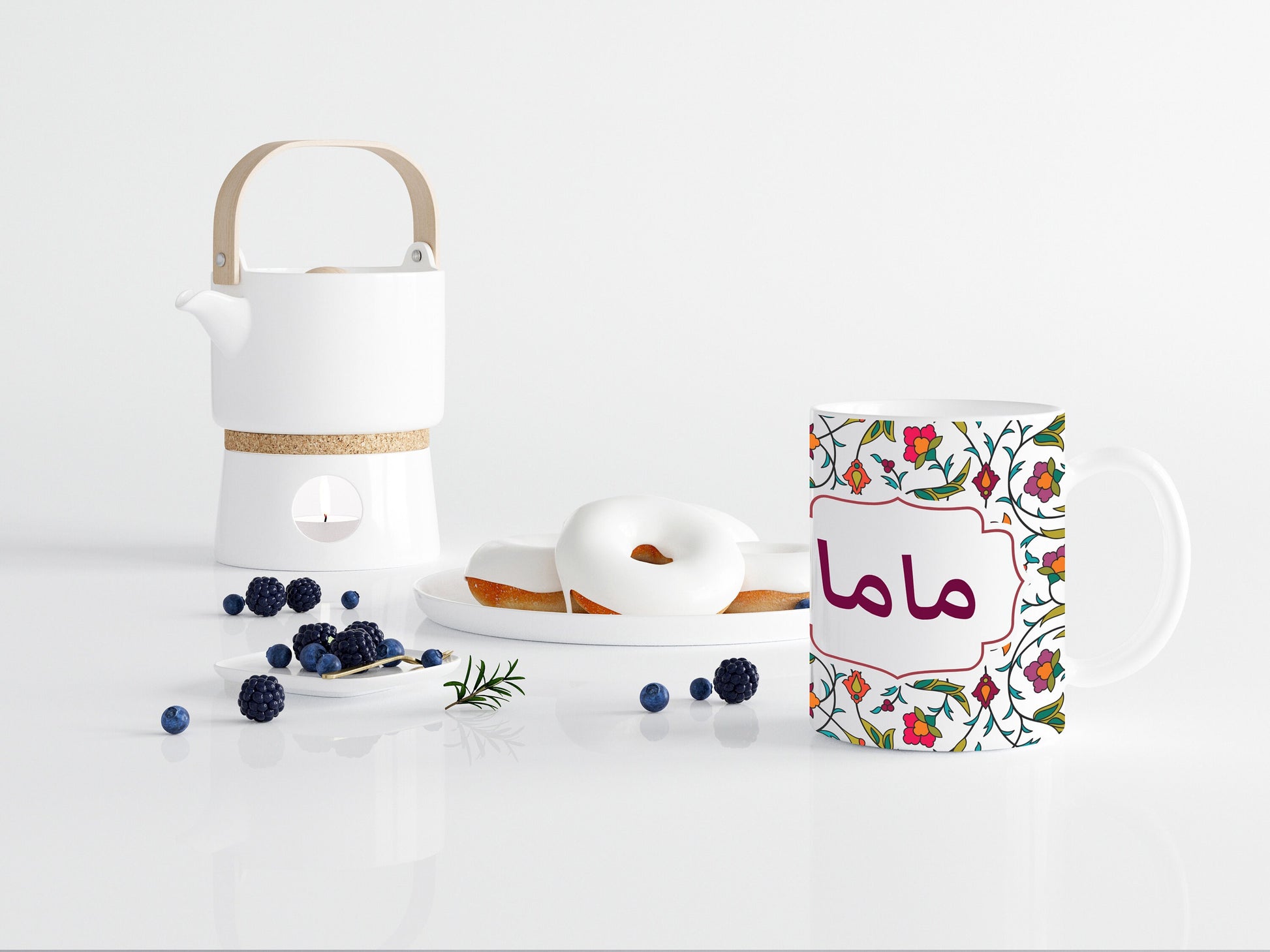 Arabic font Mama or Baba mug gift mugs, Arabic Islamic gift for mum or dad Arabic writing on mugs perfect Eid or mother, father day gifts
