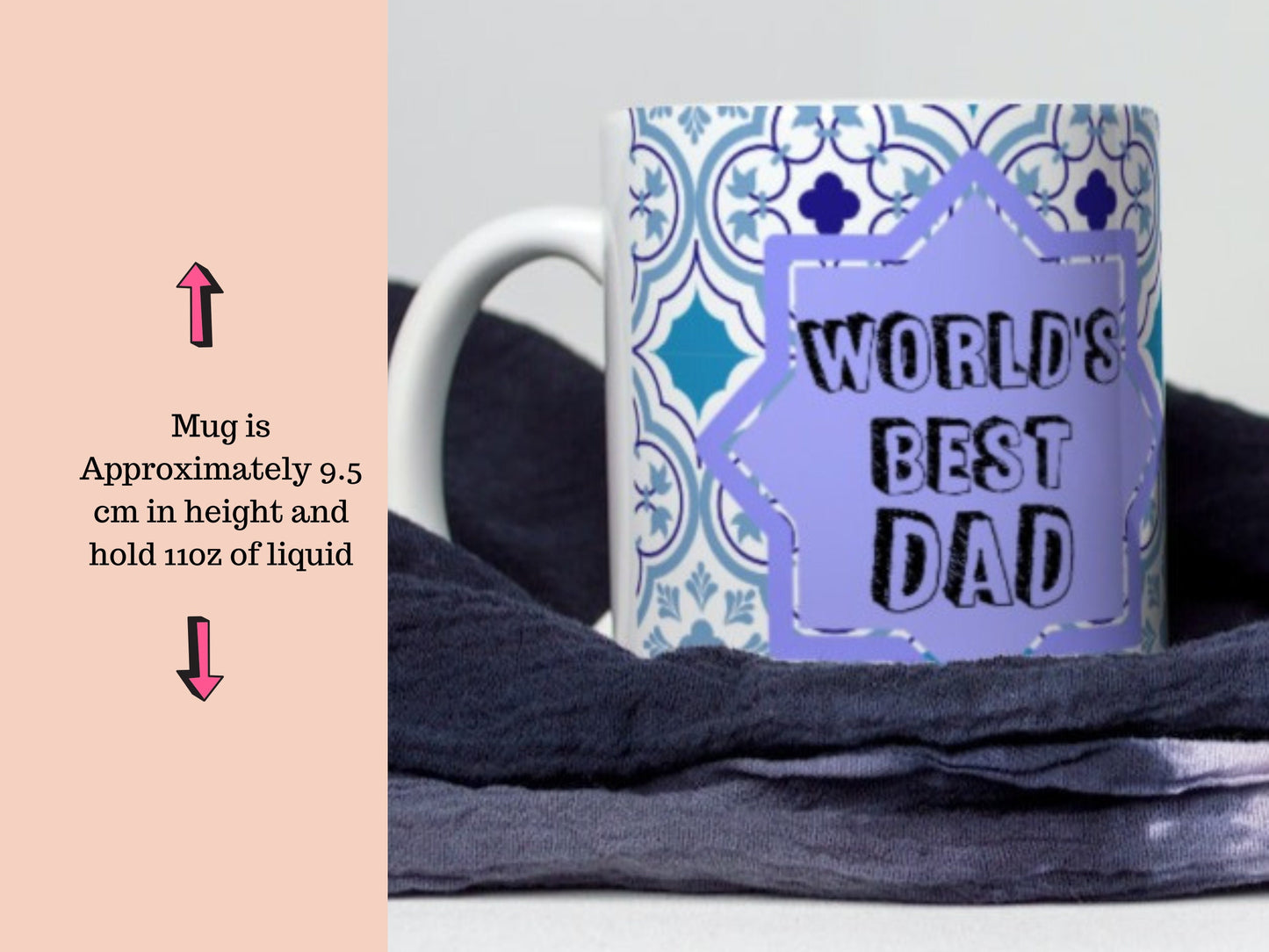 Mum and Dad, Abba Amma Mug Eid gift set, Bangla Mugs for parents who love floral design, Tea mugs in Bangla design, Bangle Coffee Mugs
