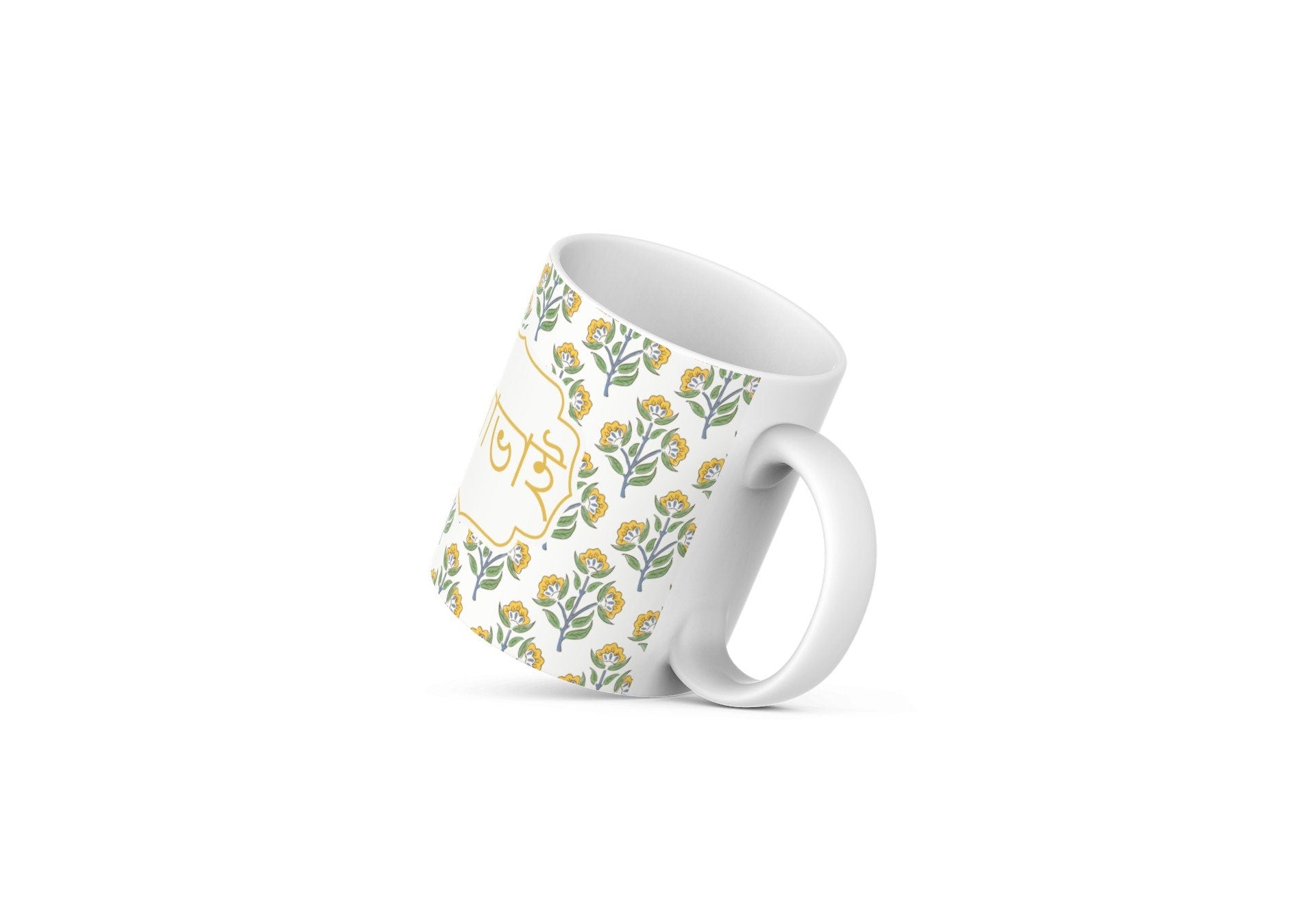 Bengali Dulabai and Afa Mug in Bangla font for wedding gifts, Perfect Bangle font mugs to gift new in laws, Sister and Brother in law