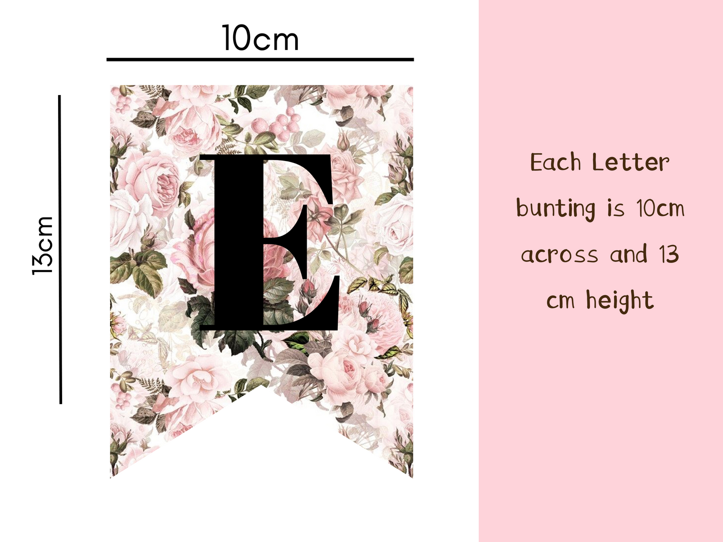 Vintage Floral Eid & Ramadan Mubarak Bunting, Banner that can be changed