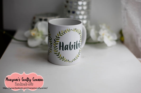 Habibi mug, islmic mugs for all ocassions