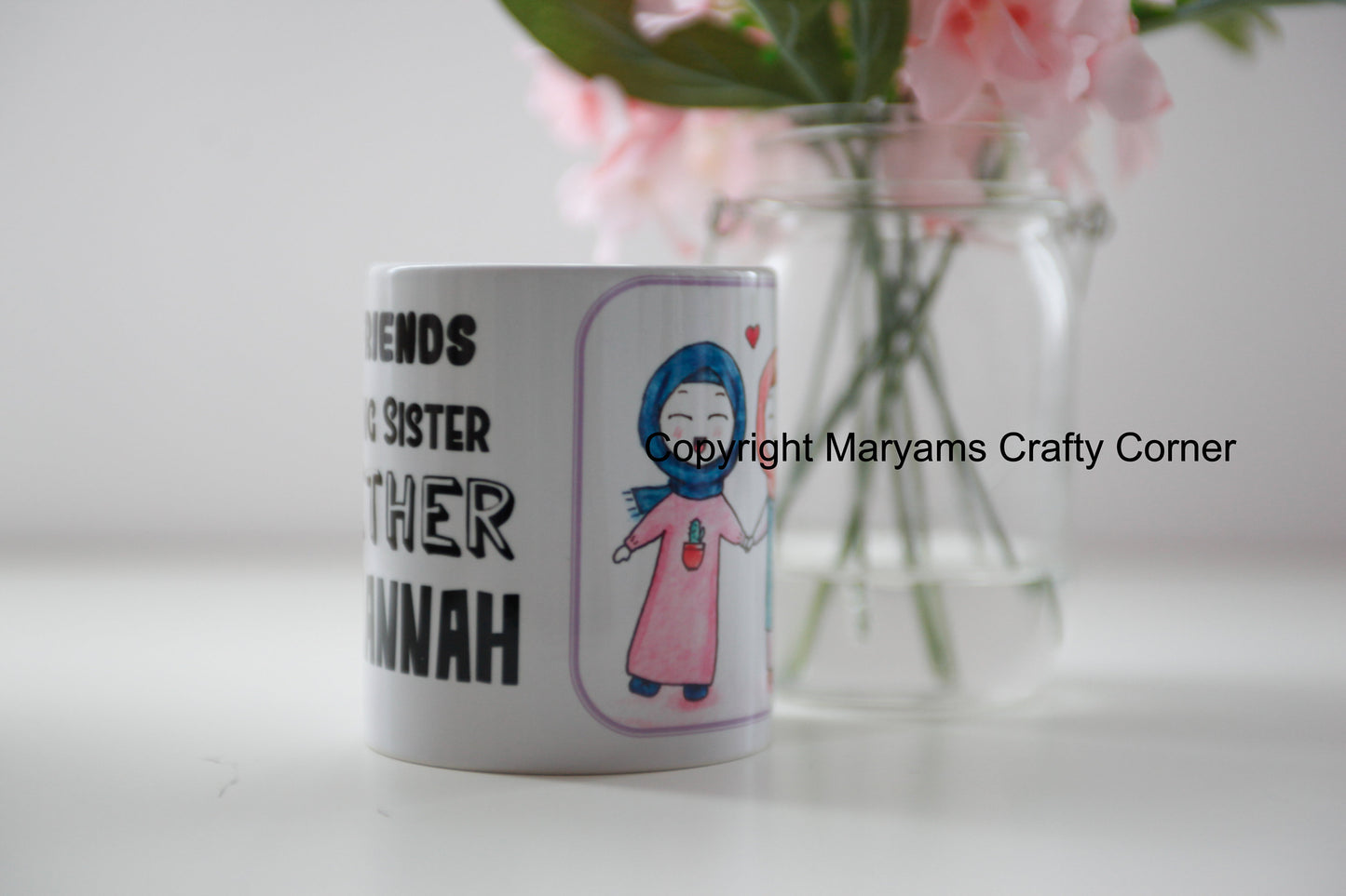 Islamic Mug,Hijabi Mug, Ramadan, Muslim Mug, Eid Mug, Personalised Mug, Arabic Mug, Muslimah Mug, Arabian Mug, Ramadan Mug, Coffee Tea Mug