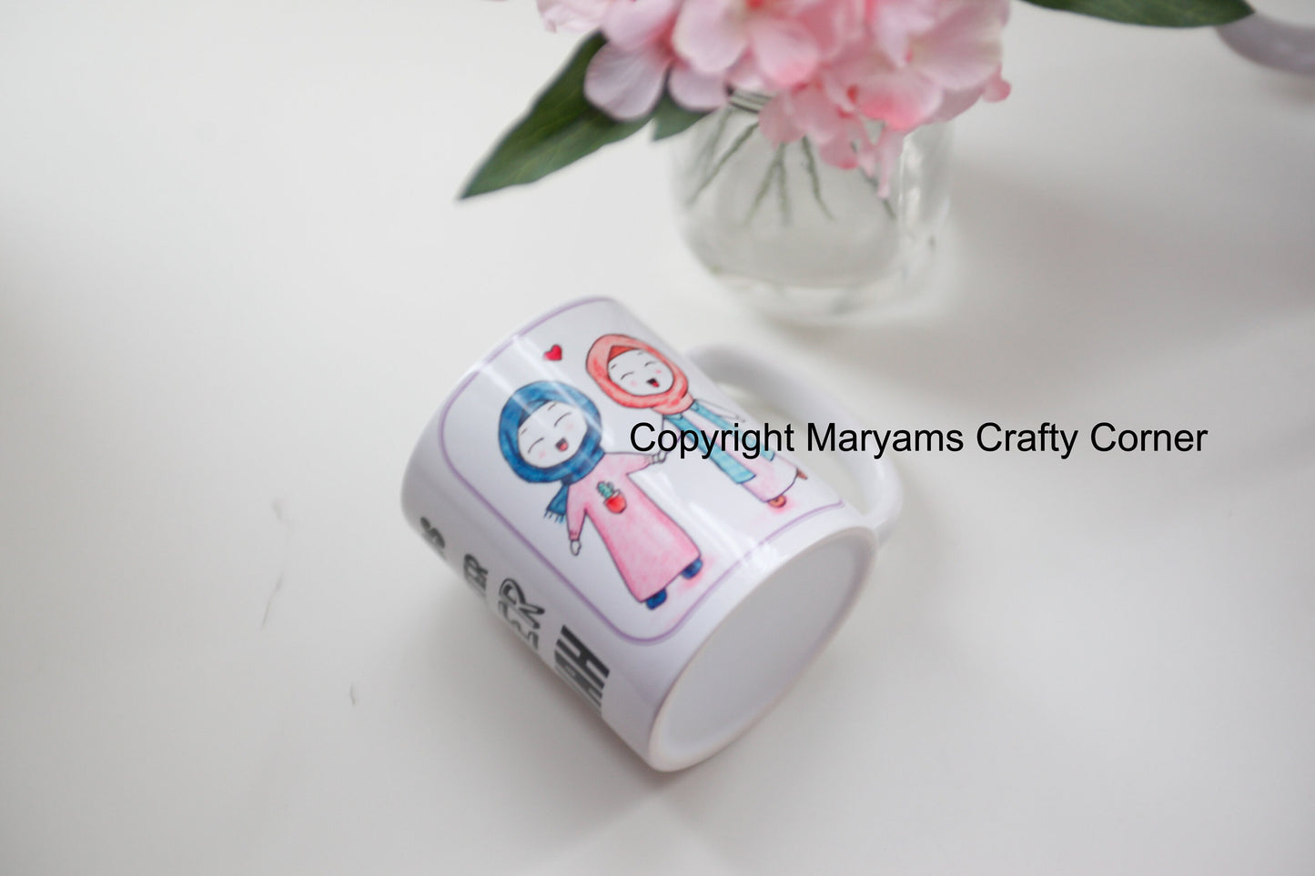 Islamic Mug,Hijabi Mug, Ramadan, Muslim Mug, Eid Mug, Personalised Mug, Arabic Mug, Muslimah Mug, Arabian Mug, Ramadan Mug, Coffee Tea Mug