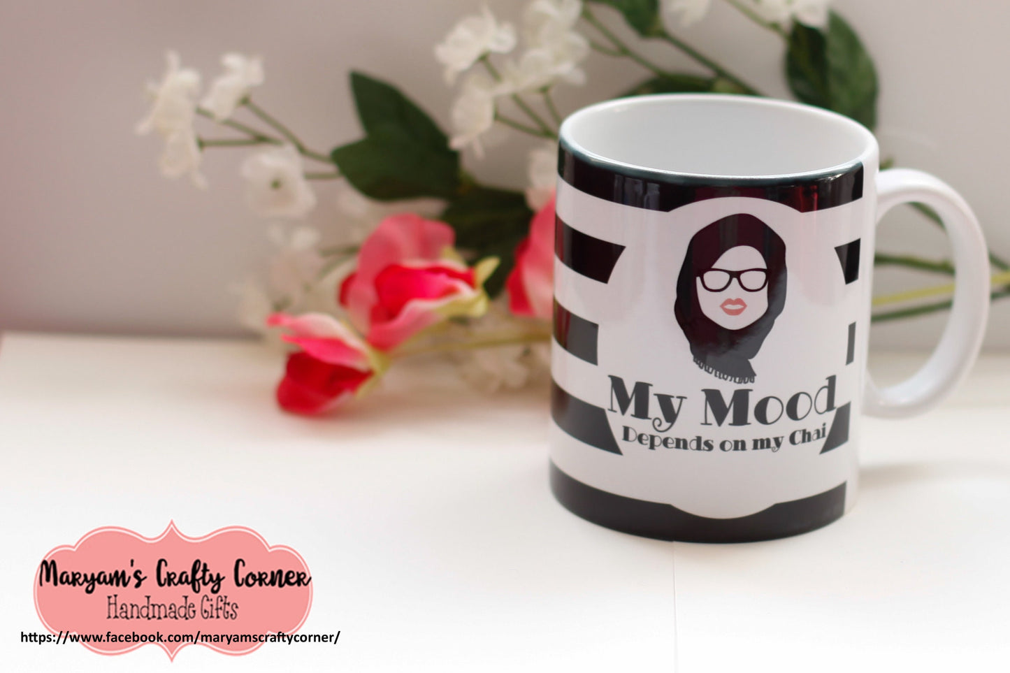 Hijabi Mug, Islamic Mugs, Arabic Mugs, Ramadan, Eid, Personalised Mugs, Islamic Gifts, Arabic Mugs, Muslim Gifts, Personalised Mug, Eid Gift