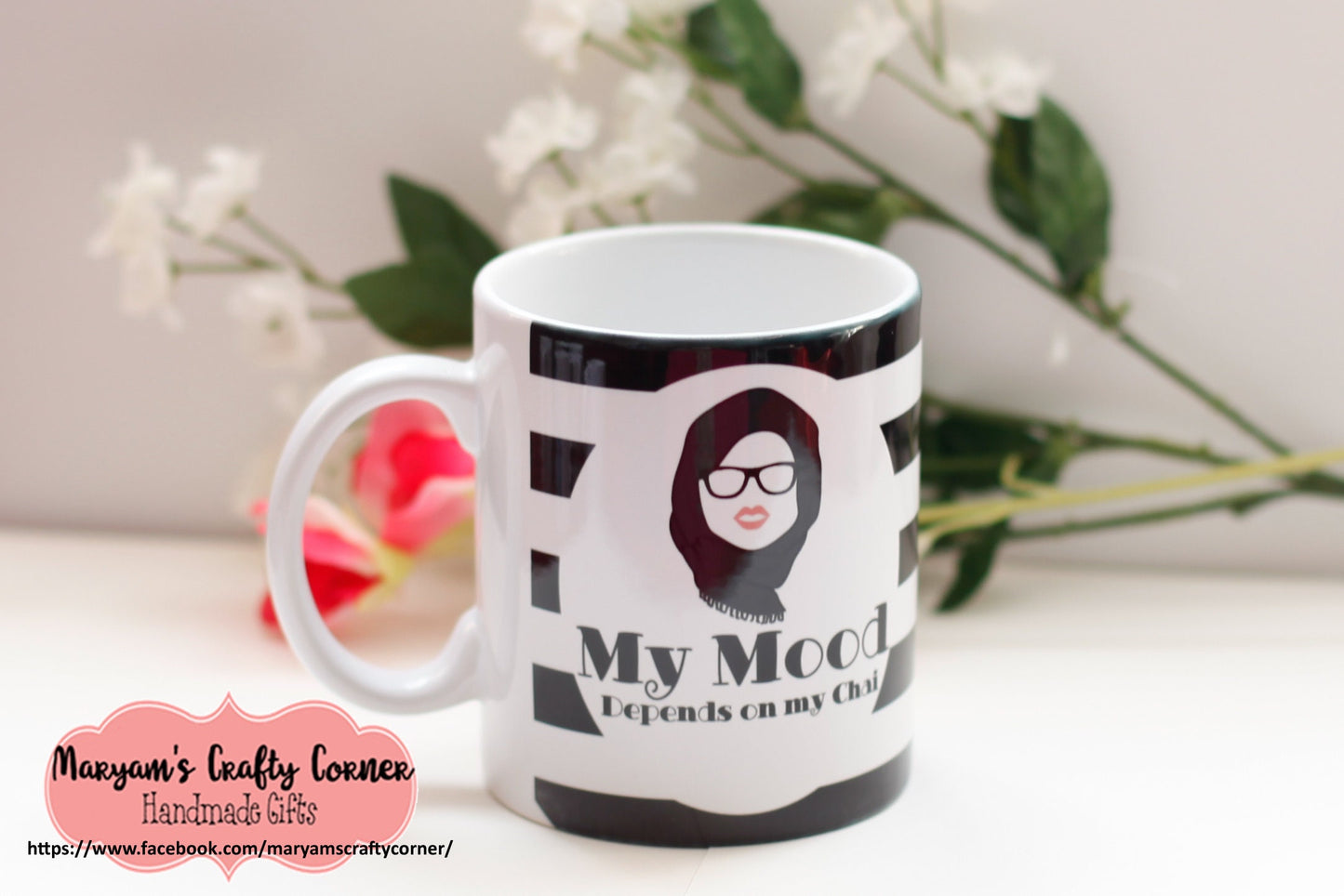 Hijabi Mug, Islamic Mugs, Arabic Mugs, Ramadan, Eid, Personalised Mugs, Islamic Gifts, Arabic Mugs, Muslim Gifts, Personalised Mug, Eid Gift