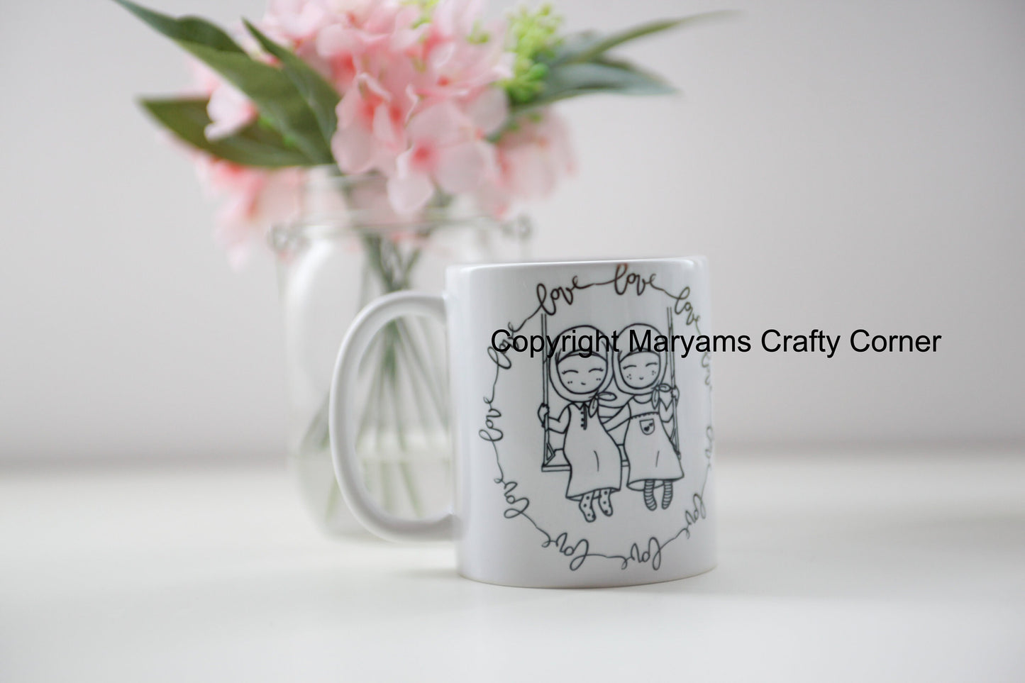 Islamic Mug,Hijabi Mug, Ramadan, Muslim Mug, Eid Mug, Personalised Mug, Arabic Mug, Muslimah Mug, Arabian Mug, Ramadan Mug, Coffee Tea Mug