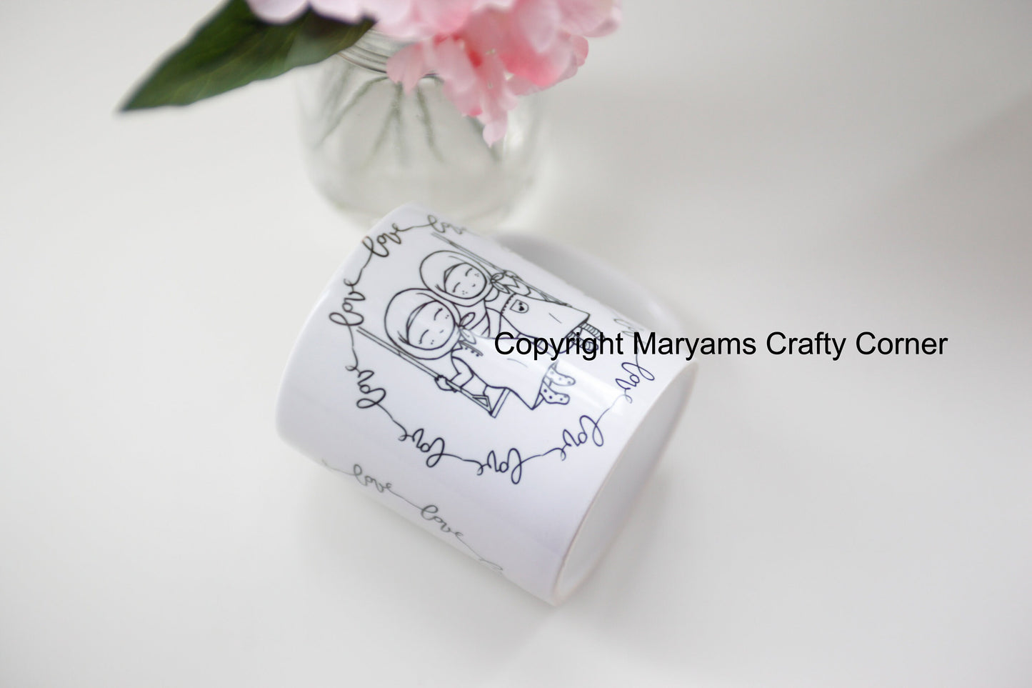 Islamic Mug,Hijabi Mug, Ramadan, Muslim Mug, Eid Mug, Personalised Mug, Arabic Mug, Muslimah Mug, Arabian Mug, Ramadan Mug, Coffee Tea Mug