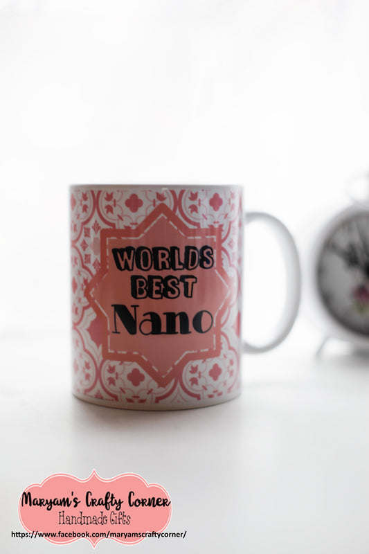 Gran Mug, Islamic Mugs, Arabic Mugs, Ramadan, Eid, Personalised Mugs, Islamic Gifts, Arabic Mugs, Muslim Gifts, Personalised Mug, Eid Gift