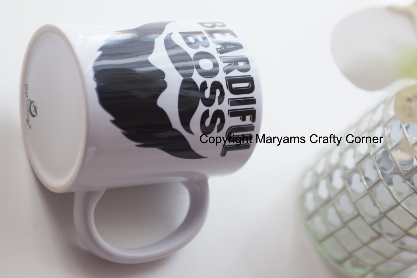 Bearded Boss mug, Ideal for that bearded man in your life, Great Eid or Birthday present