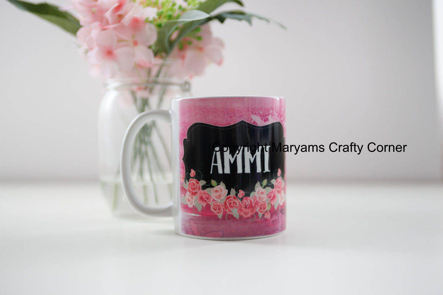 Ammi Mug, Mother Mug, Muslim Mug, Eid Mug, Personalised Mug, Arabic Mug, Muslimah Mug, Arabian Mug, Ramadan Mug, Coffee Tea Mug