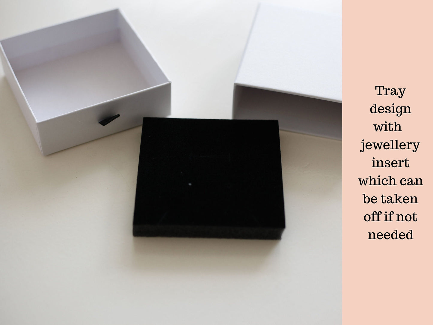 Empty Gift Box, Jewellery blank box, blank bridesmaid gift box, Small blank gift box for personalising, Bridesmaid proposal gift box