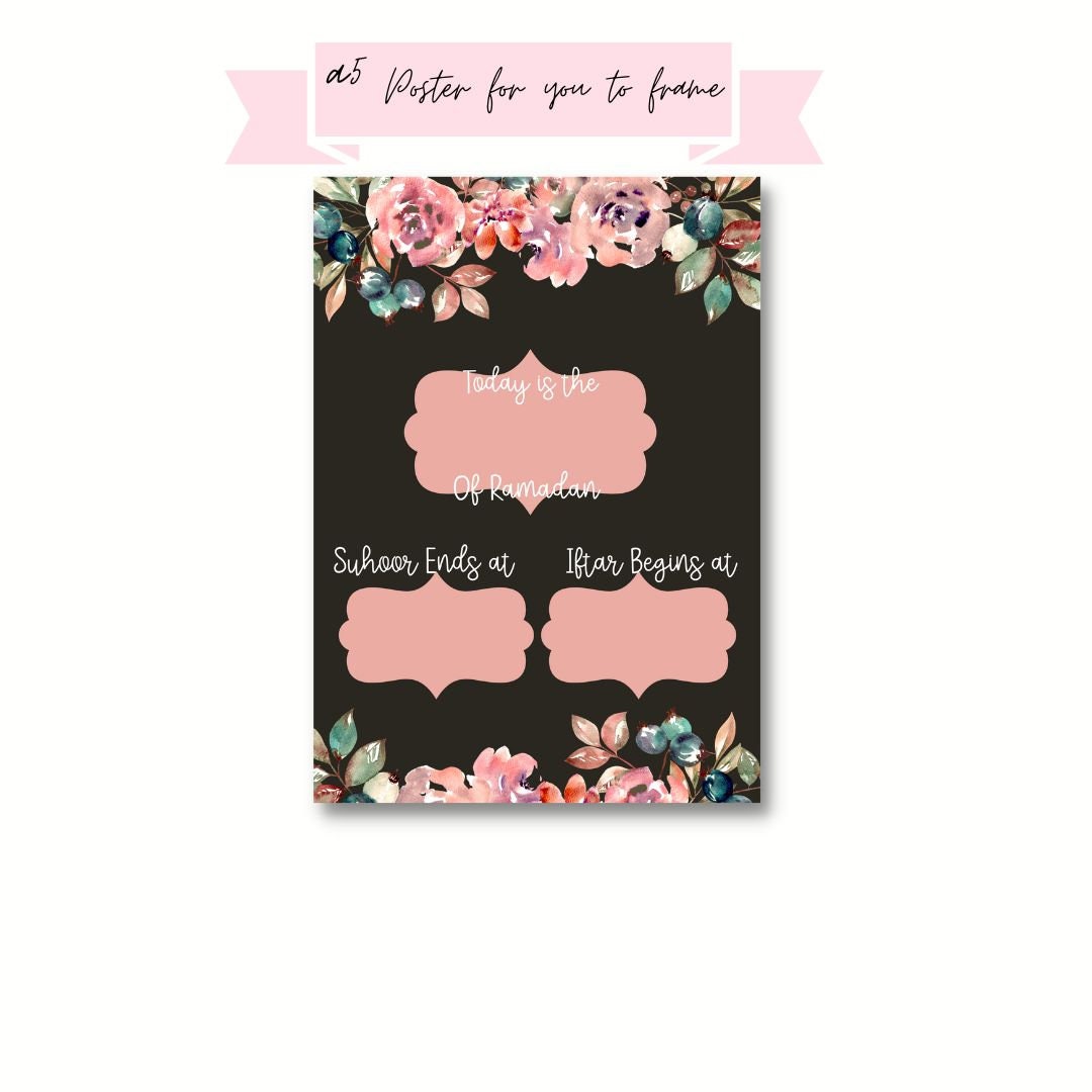 Mega Eid Decoration Bundle, Black and floral Eid Mubarak, Ramadan Mubarak bundle for Eid