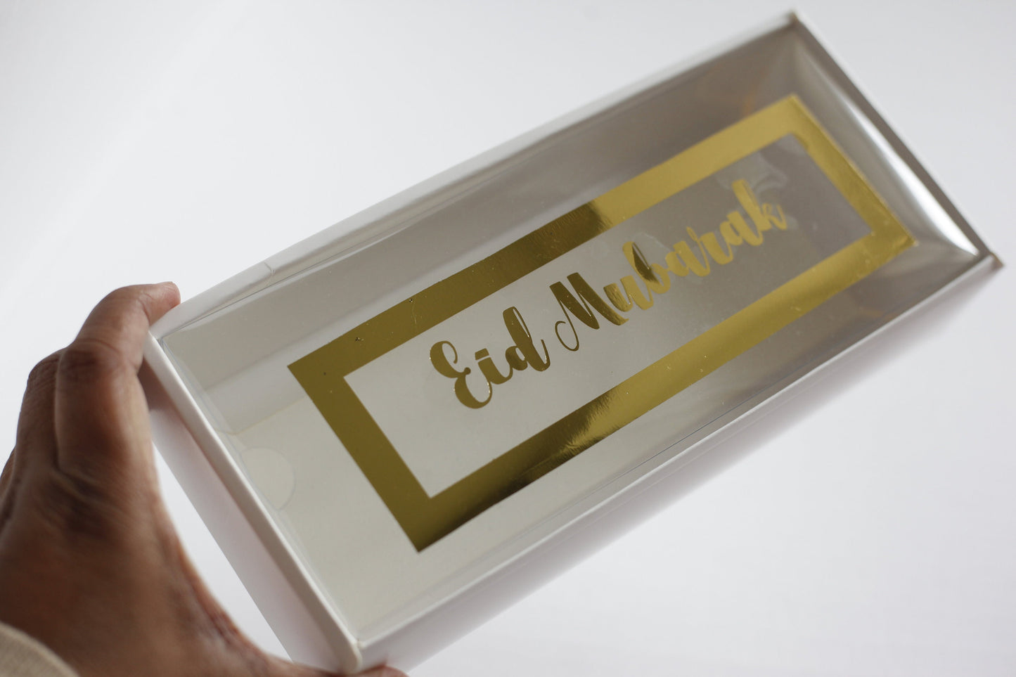 Hijab Eid gifts for women, Eid Gift for mum, Eid gift for sister, Eid gift for wife, gold foiled gift box with eid gifts , Chiffon hijab